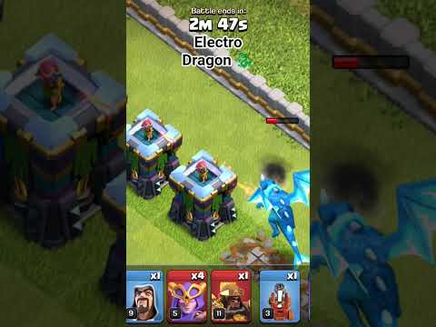 #coc #gaming #electro dragon V/S Archer 🏹#subscribe #best #gameplay #shorts #viral #trend #trending