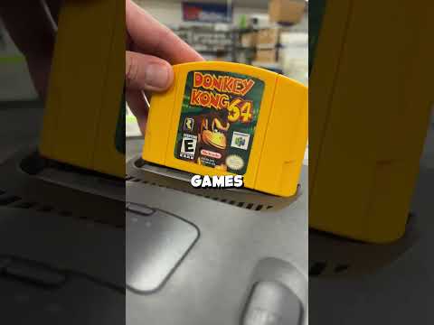 The N64 expansion pack! #DKOldies #retrogamestore #nintendo
