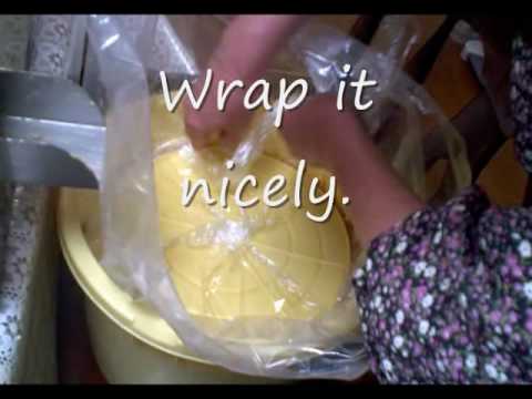 Homemade organic miso making