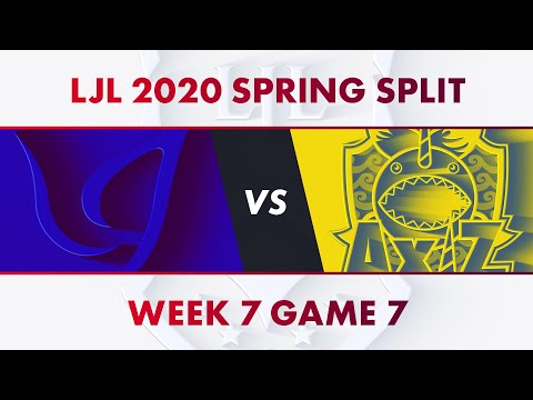 CGA vs AXZ｜LJL 2020 Spring Split Week 7 Game 7