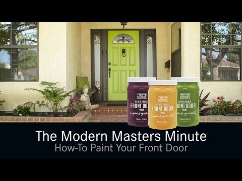 Modern Masters Non-Fade Front Door Paint