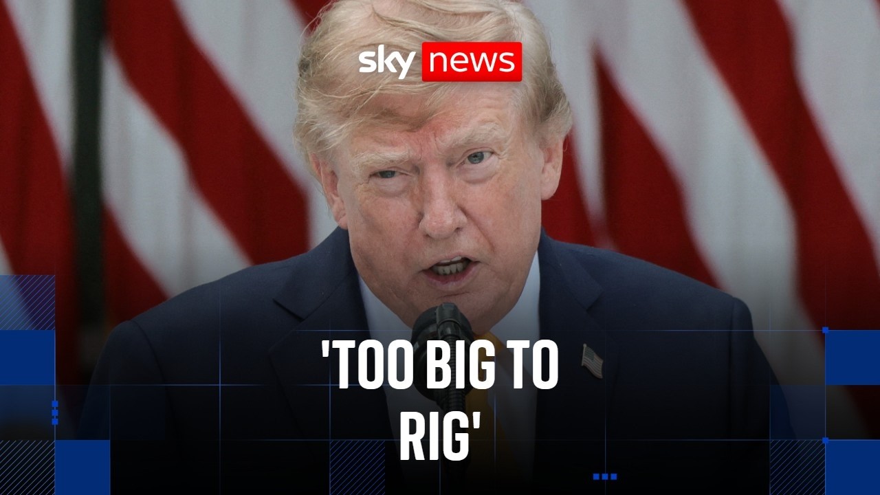 Trump speaks at the White House ahead of midterms