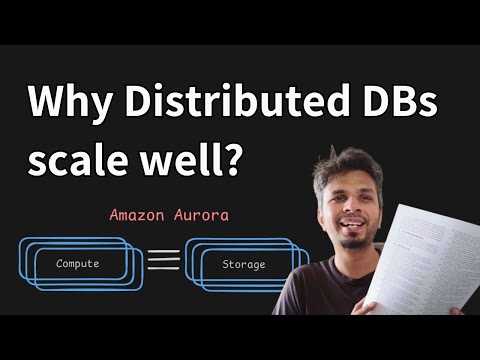 Aurora Paper Deep Dive: Distributed Database Fundamentals & Storage-Compute Separation (Section 1)