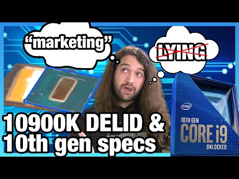 Intel Th Gen Cpu Specs I K Delid Pcie Gen Future