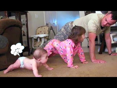 Dads and Babies Funniest Moments Videos - Try Not To Laugh Challenge