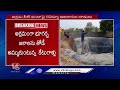 Revenue Officials Demolish Illegal Water Storage Ponds | Rangareddy District | V6 News  - 02:09 min - News - Video