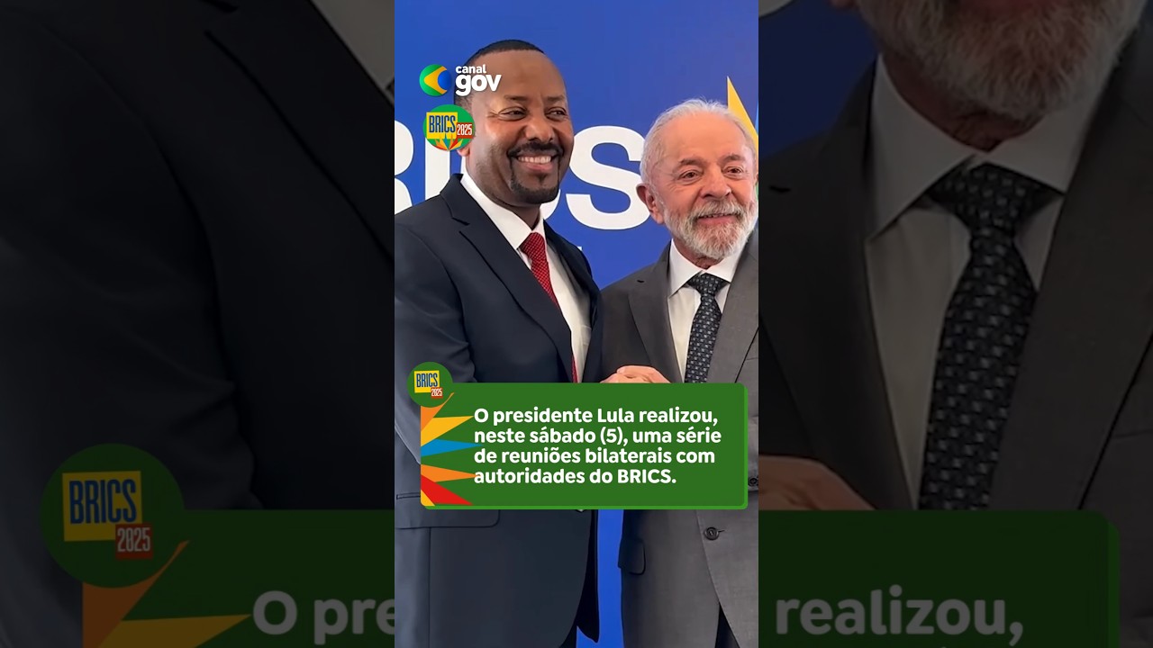 REUNIÕES BILATERAIS NO BRICS I lula presidentelula governofederal noticias brics