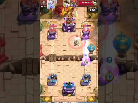 Clashroyale Balloon vs new Hero #clashroyale #كلانات #gaming #اصطوري