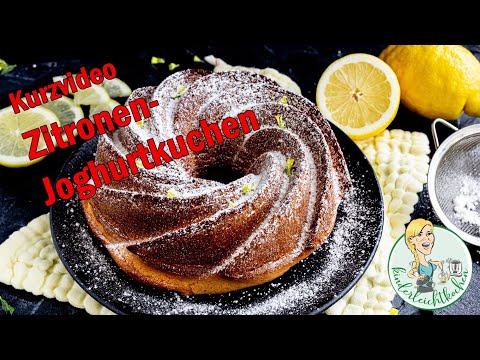 Kurzvideo: Zitronen-Joghurtkuchen mit dem Thermomix und Swirlform