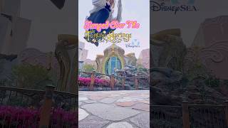 Jumped Over the Fantasy Springs at Tokyo Disneylsea!!🧚✨ #tokyodisneyse