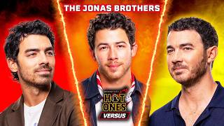 Joe Jonas vs. Nick Jonas vs. Kevin Jonas | Hot Ones Versus