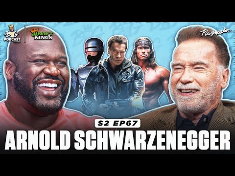 Shaq Asks Arnold For Bodybuilding Advice, If He Liked Acting Over Politics & His Netflix Show FUBAR