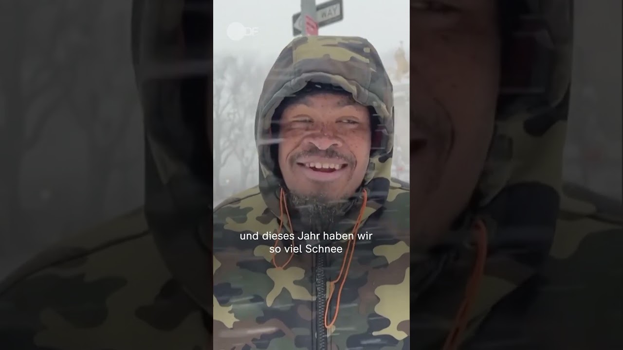 Heftiger Schneesturm trifft die USA | shorts short