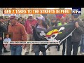 Peru Protests: Gen Z Takes to Streets Over Pension Reforms & Corruption | News9