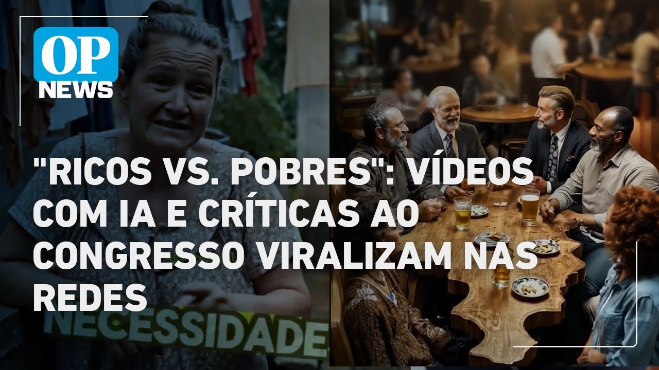 Ricos vs Pobres Lulistas inundam redes sociais com críticas a Motta e ao Congresso | O POVO News