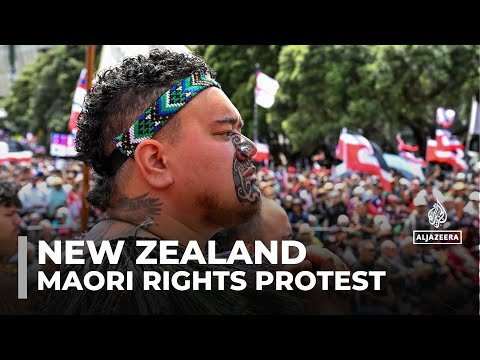 More than 40,000 protest New Zealand Maori rights bill