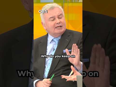 Eamonn Holmes FUMES at Phillip Schofield's TV return