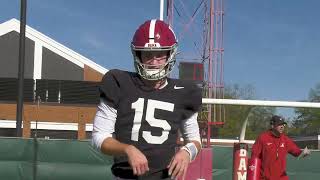 Iron Bowl Week: Wednesday Practice