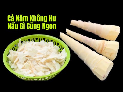 Măng Muối Triều Châu / Hoặc Gọi Là Tiều Châu / Để Cả Năm Không Hư , Nấu Món Gì Cũng Ngon
