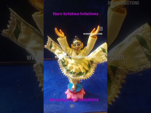Worship with devotion! Order 7" Original Gaura Nitai Ashtadhatu Deities with Yellow Dress from
the Manufacturer: Hare Krishna Solutions
📞 WhatsApp: +91 7004655858
📧 Email: hksolutions108@gmail.com
🌐 Website: www.harekrishnasolutions.com

#GauraNitai #NityanandaPrabhu #GaurangaMahaprabhu #IskconAltar #KrishnaConsciousness #BhaktiHome