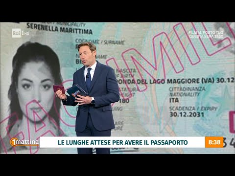 Ritardi passaporti - Unomattina - 12/03/2024