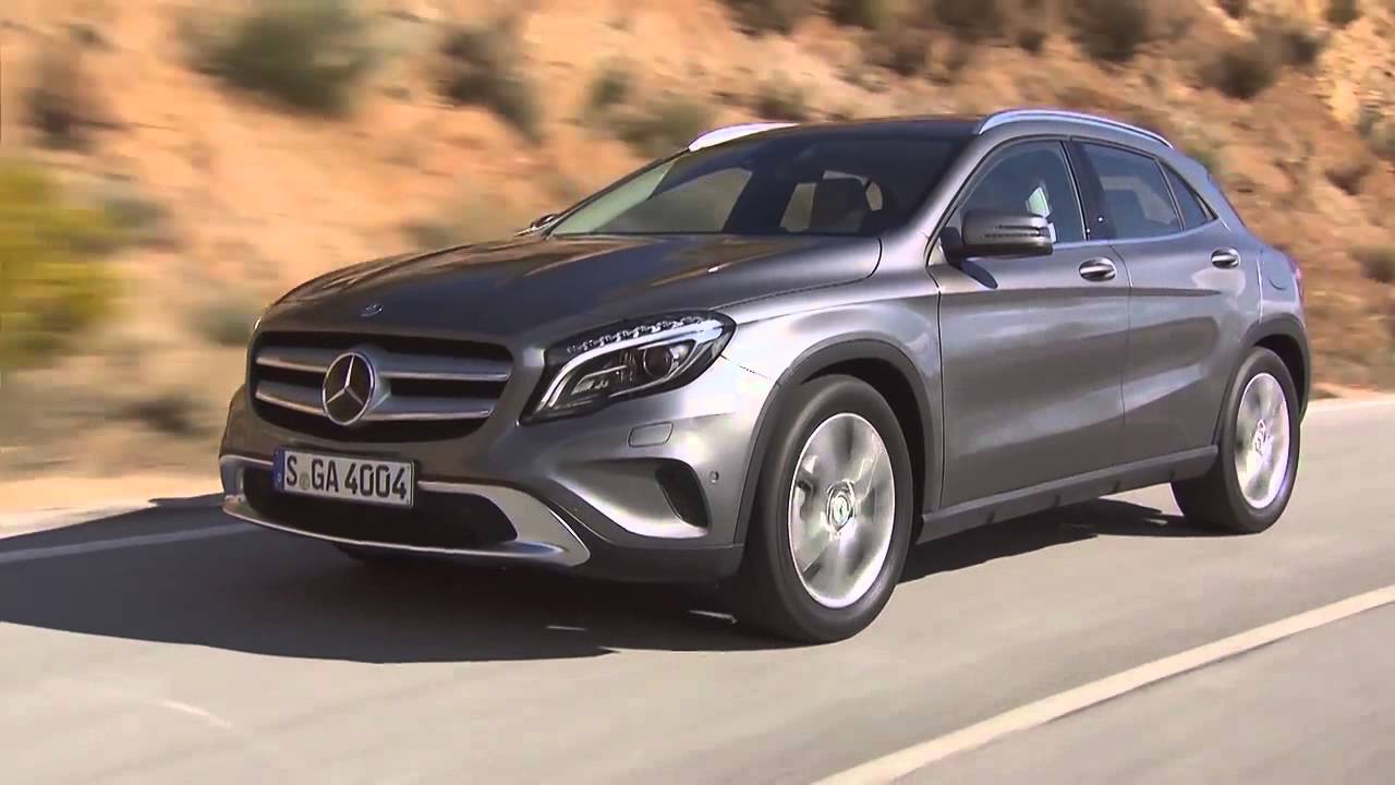 Mercedes Benz Gla 200 Cdi 4matic Mountain Grey Metallic Driving Video