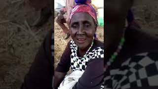  Hausa Fulani woman praising God in her own way