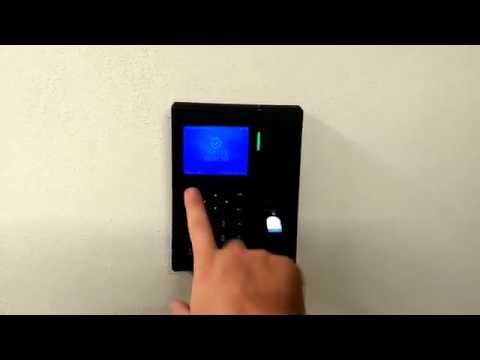 C2-Pro lettore biometrico e card rfid con visualizzazione timbrature pregresse utente