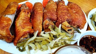 CHÂN MÓNG GIÒ HEO CHIÊN GIÒN Thêm Chén Nước Chấm Đơn Giản Lai Rai Cực Ngon |Nhamtran FV