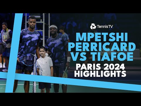 Frances Tiafoe & Giovanni Mpetshi Perricard Match Highlights 💥 | Paris 2024 Highlights