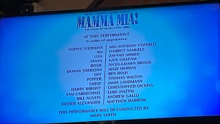 Mamma Mia Curtain Call Finale (London) - Tuesday 21st January 2025 (Evening Show)