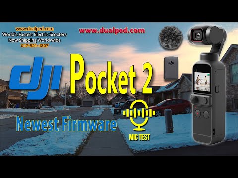 DJI Pocket 2 New Firmware AUDIO Fix? New Issue Introduced!