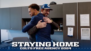 2024 Colts Free Agency | Staying Home