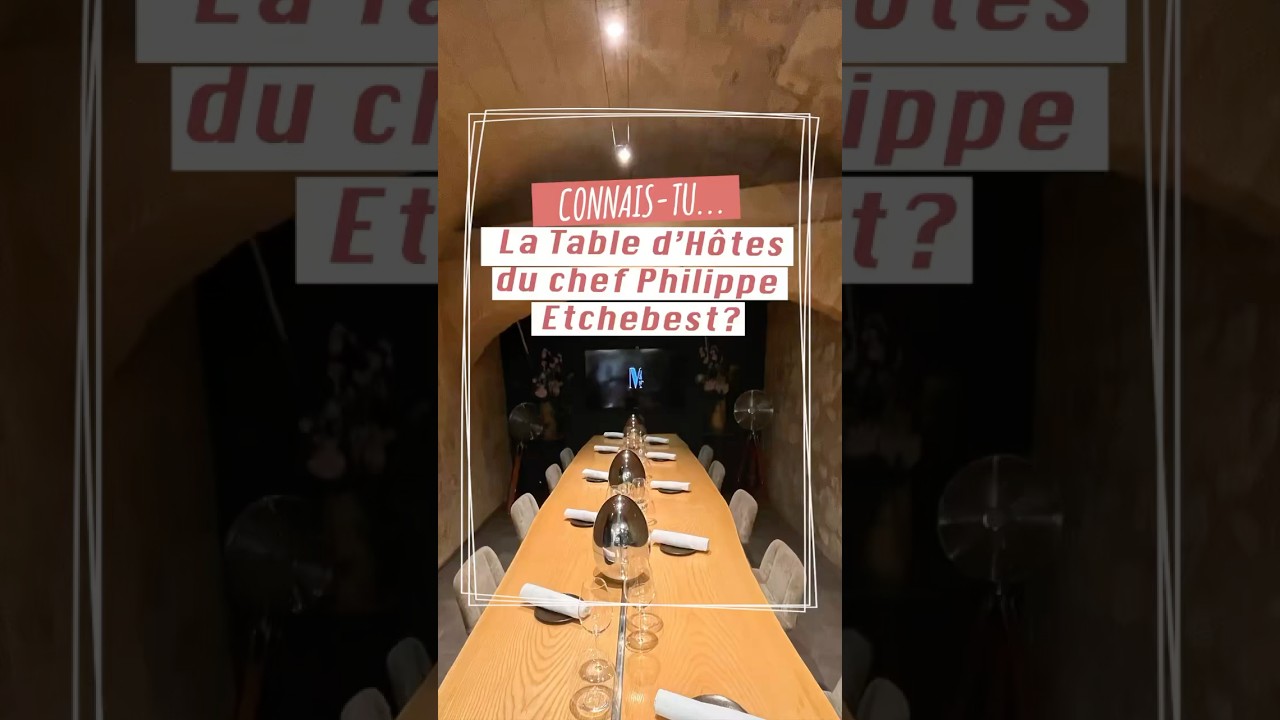 Notre délicieux repas à la Table d’Hôtes du chef #philippeetchebest au restaurant Le Quatrième Mur