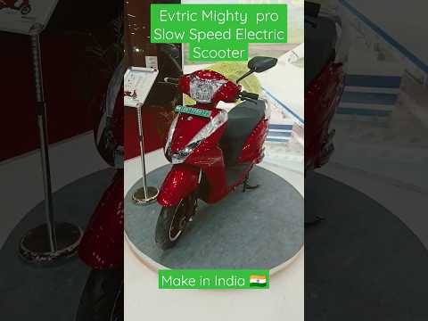 Pune Based EV Start-up Launch It's Slow Speed Electric Scooter | EVtric Mighty Pro E-Scooter #shorts