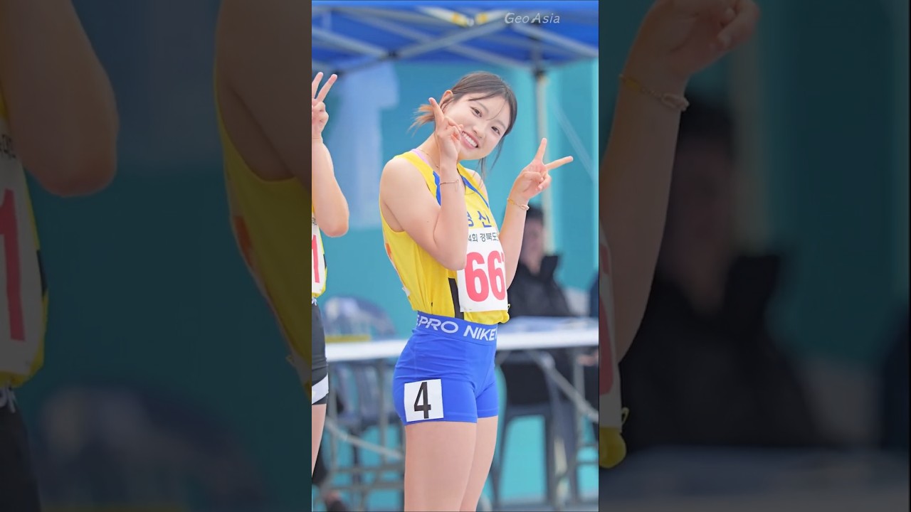 육상계 귀욤 귀요미 탄생!! 전지유(경북체고) #athletics #전지유 #여자육상 #trackandfield #shorts