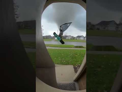Doorbell Cam: Porch Windsurf Goes Sideways