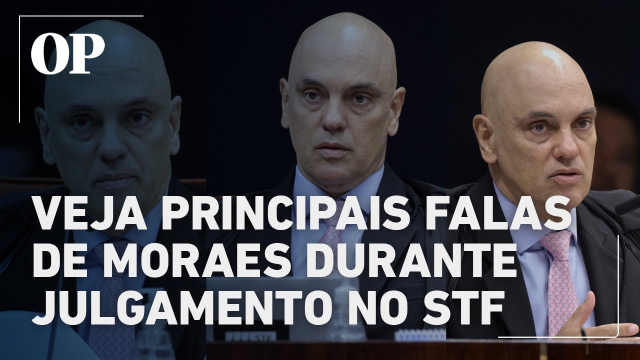 Confira as principais declarações do Ministro Alexandre de Moraes durante o 2º dia de julgamento