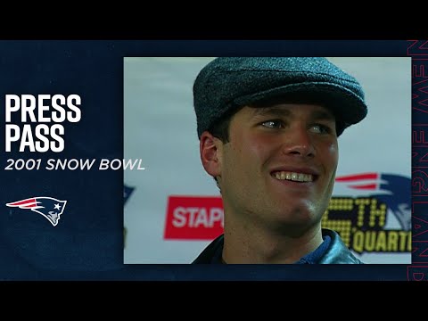 Tom Brady’s Snow Bowl Reaction | Patriots Throwback video clip