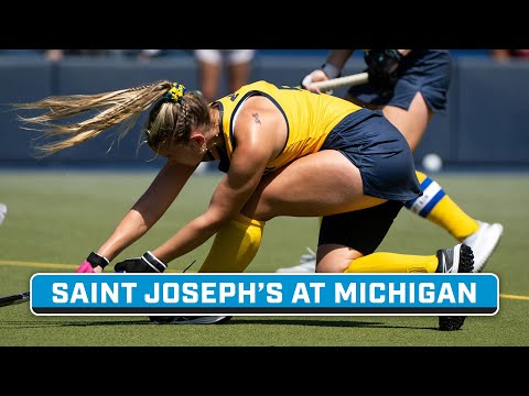 Saint Joseph’s at Michigan | Big Ten Field Hockey | Sept. 10, 2023 | B1G+ Encore