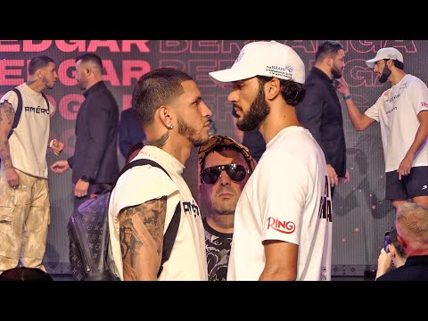 HEATED!! Edgar Berlanga vs. Hamzah Sheeraz • FULL GRAND ARRIVALS & FACE OFF | New York City