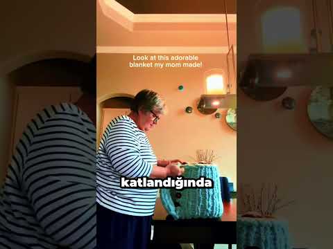 Sıcak Çikolataya Benzeyen Bir Battaniye Yapmış!