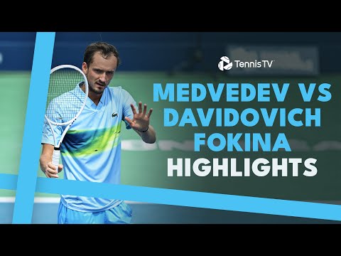 Alejandro Davidovich Fokina Beats Daniil Medvedev For The First Time! | Montreal 2024 Highlights