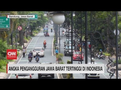 Angka Pengangguran Jawa Barat Tertinggi di Indonesia