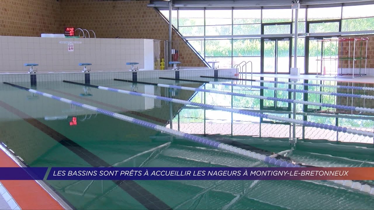 Les bassins sont prêts à accueillir les nageurs à Montigny-le-Bretonneux