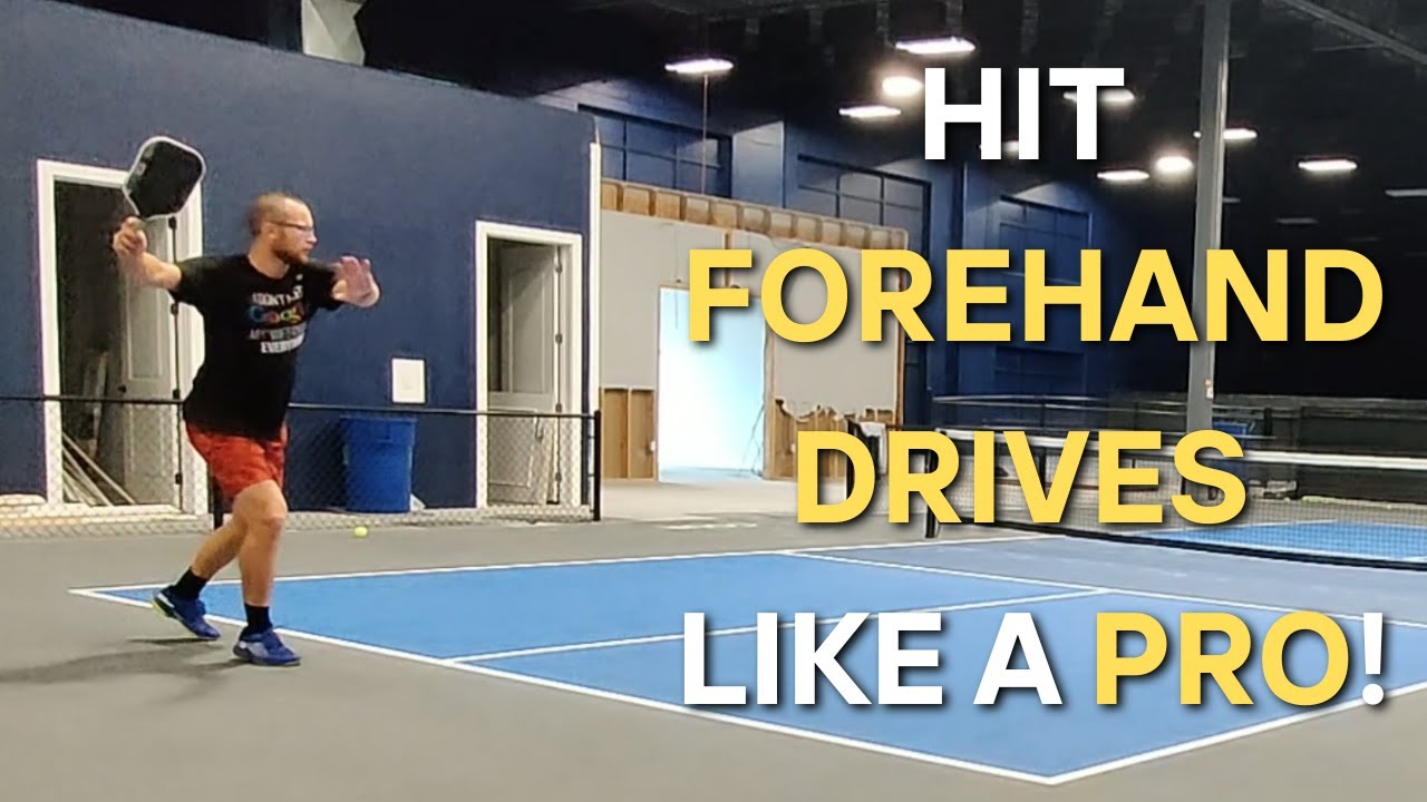Mastering FOREHAND DRIVES with a Pickleball Pro: Pickleball Tips