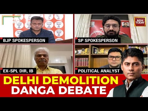 Turkman Gate Demolition Debate: Stone Pelting, Political Blame Game Erupts Over SP MP'S Role