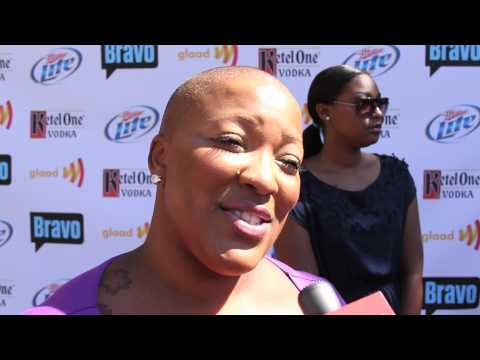 Frenchie Davis Interview at GLAAD Top Chef Invasion
