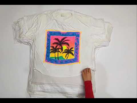 Vintage Dirty White Single Stitch Tees Master Video Wholesale at Tiedemann Globe