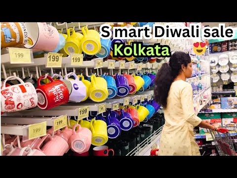 #Diwali dhamaka sale kolkata S Mart|| S mart offers|| kolkata vlog